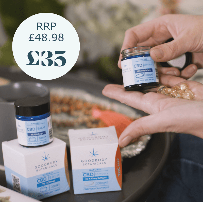 Goodbody soft gels and balm