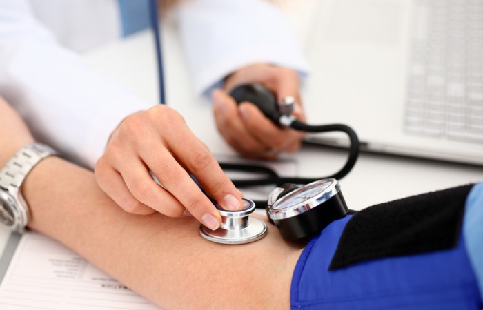 check up at the doctor